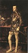 TIZIANO Vecellio King Philip II r Germany oil painting artist